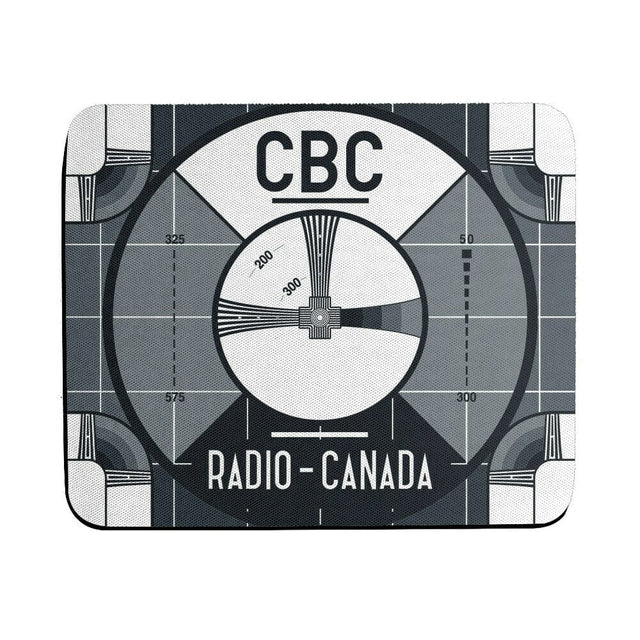 CBC TV Test Pattern Mouse Pad