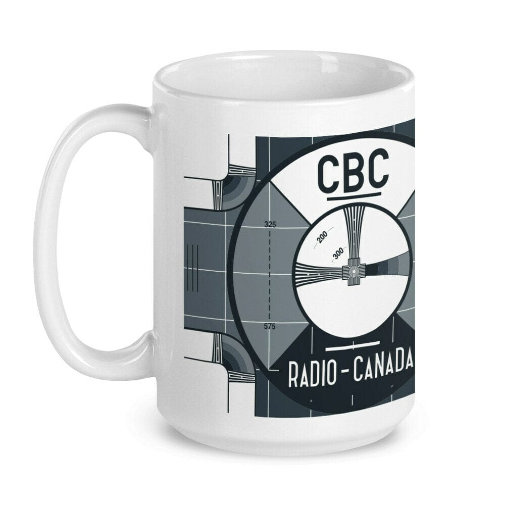 CBC TV Test Pattern 15oz Mug