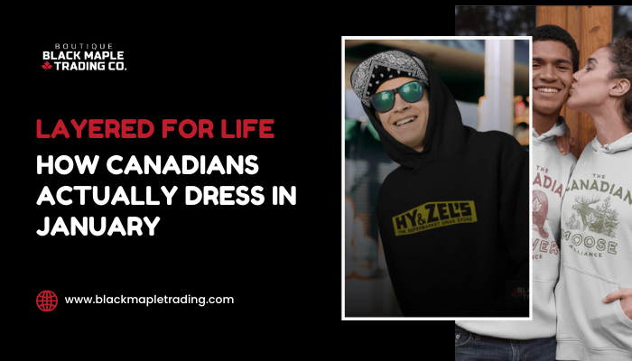 Layered for Life: How Canadians Actually Dress in January – Black Maple  Trading Co