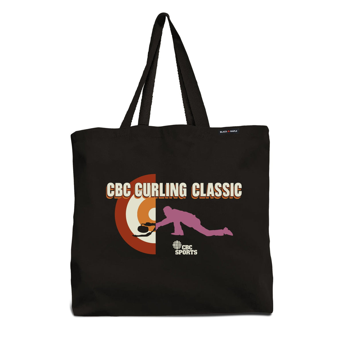 80s Curling Classic CBC Sports Tote Bag