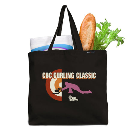 80s Curling Classic CBC Sports Tote Bag
