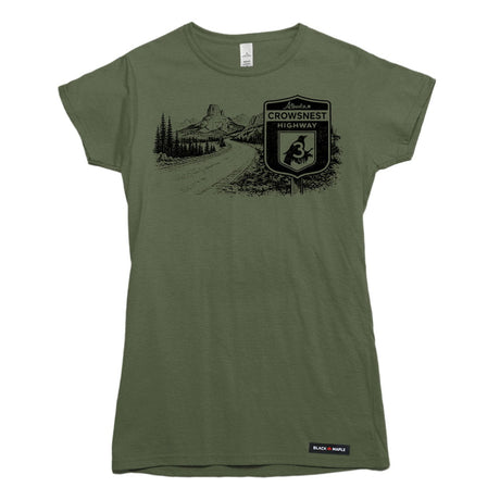 Alberta Crowsnest Highway Road Trip T-shirt