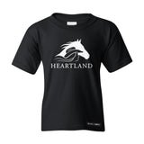 Amy and Spartan Silhouettes Heartland Kids T-shirt