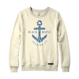 Anchor Patchwork Crewneck Sweatshirt