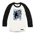 Anna M. Cullen x Black Maple Trading - Artist Collab: Orca Whale Tales Raglan Baseball Shirt