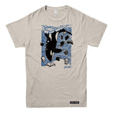 Anna M. Cullen x Black Maple Trading - Artist Collab: Orca Whale Tales T-shirt