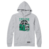 Anna M. Cullen x Black Maple Trading - Artist Collab: Raccoon Reading Trash Sweatshirt or Hoodie