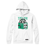 Anna M. Cullen x Black Maple Trading - Artist Collab: Raccoon Reading Trash Sweatshirt or Hoodie