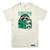 Anna M. Cullen x Black Maple Trading - Artist Collab: Raccoon Reading Trash T-shirt