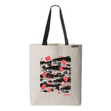 Anna M. Cullen x Black Maple Trading - Artist Collab: School of Salmon Tote Bag