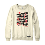 Anna M. Cullen x Black Maple Trading - Artist Collab: School of Salmon Sweatshirt or Hoodie