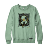 Anna M. Cullen x Black Maple Trading - Artist Collab: Snail Mail Stamp Sweatshirt or Hoodie