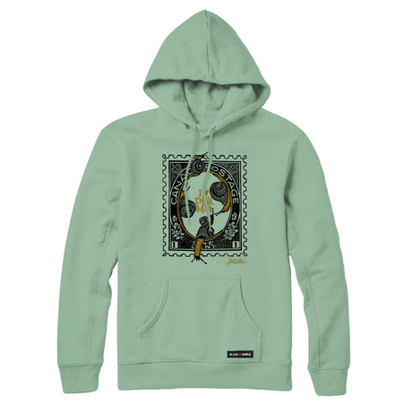 Anna M. Cullen x Black Maple Trading - Artist Collab: Snail Mail Stamp Sweatshirt or Hoodie