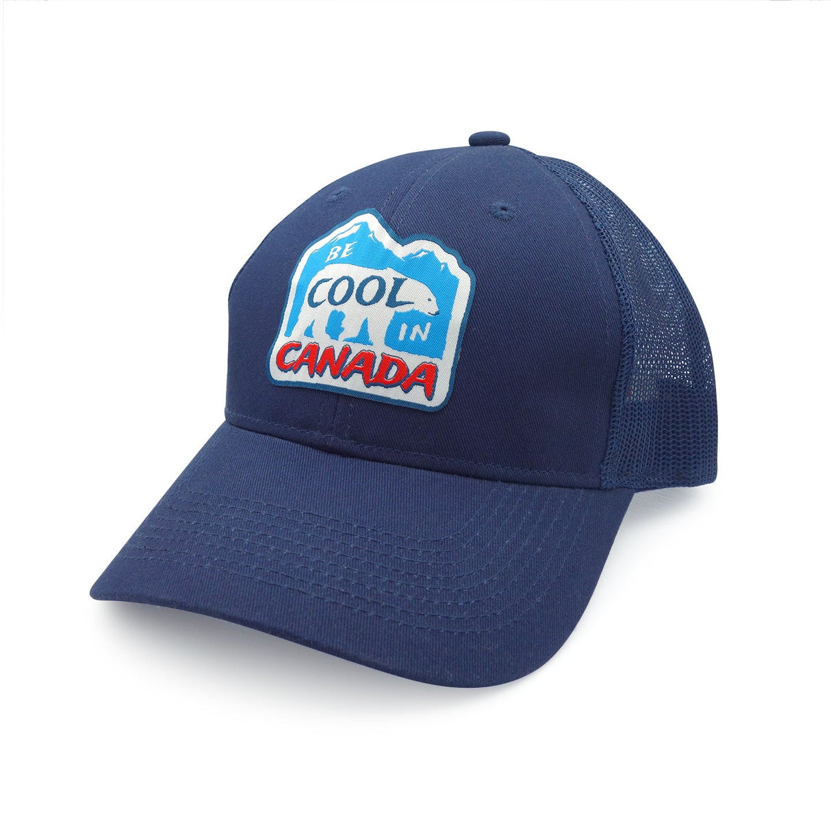 Be Cool In Canada Navy Trucker Mesh Cap