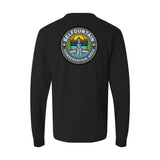 Belfountain Conservation Area Front & Back Print Long Sleeve T-Shirt | Credit Valley Parks