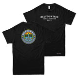 Belfountain Conservation Area Front & Back Print T-Shirt | Credit Valley Parks
