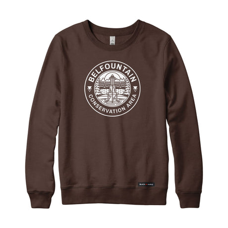 Belfountain Conservation Area Monochrome Print Sweatshirt | Credit Valley Parks