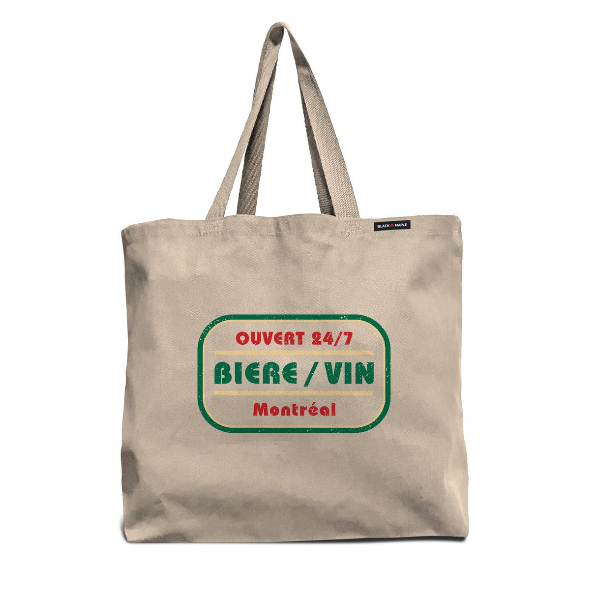 Biere Vin Montreal Tote Bag