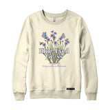 Blue-Eyed Grass Wildflower Sweatshirt