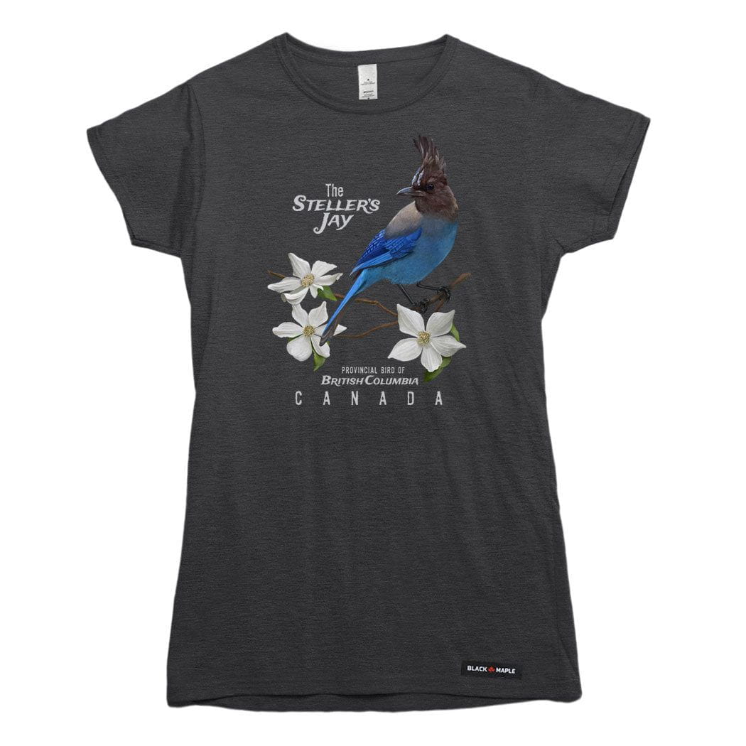 British Columbia Stellar Jay Provincial Bird T-shirt