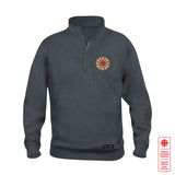 CBC 1974 Logo Embroidered 1/4 Zip Sweatshirt
