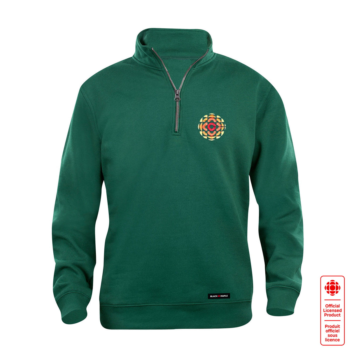 CBC 1974 Logo Embroidered 1/4 Zip Sweatshirt