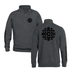 CBC 1986 Black Logo Quarter Zip Sweatshirt