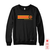 CBC 74 Retro Stripe Sweatshirt and Hoodie