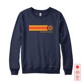 CBC 74 Retro Stripe Sweatshirt and Hoodie