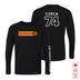 CBC 74 Retro Stripe Long Sleeve Tshirt