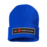 CBC Black and Grey Long Logo Cuff Tuque