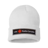 CBC Black and Grey Long Logo Cuff Tuque