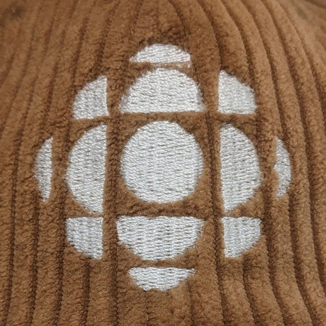 CBC White Gem Logo Embroidered Corduroy Cap