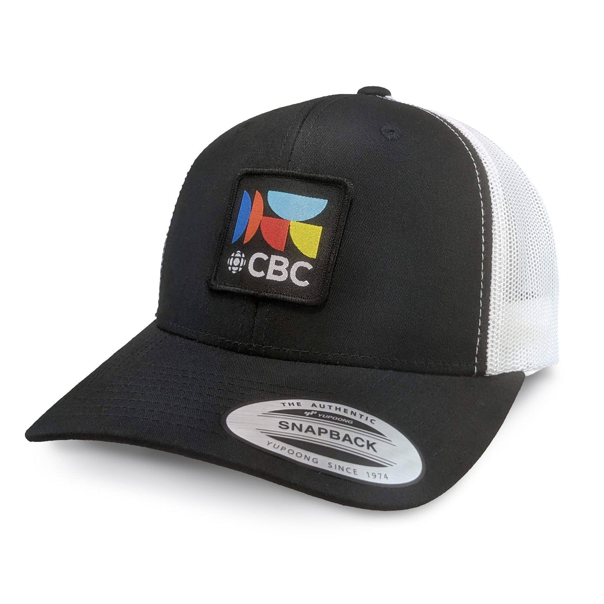 CBC Mosaic Logo Curved Brim Trucker Cap
