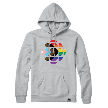 CBC Progress Pride Gem Logo Sweatshirt and Hoodie