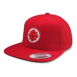 CBC Red Gem Flat Brim Snapback Cap