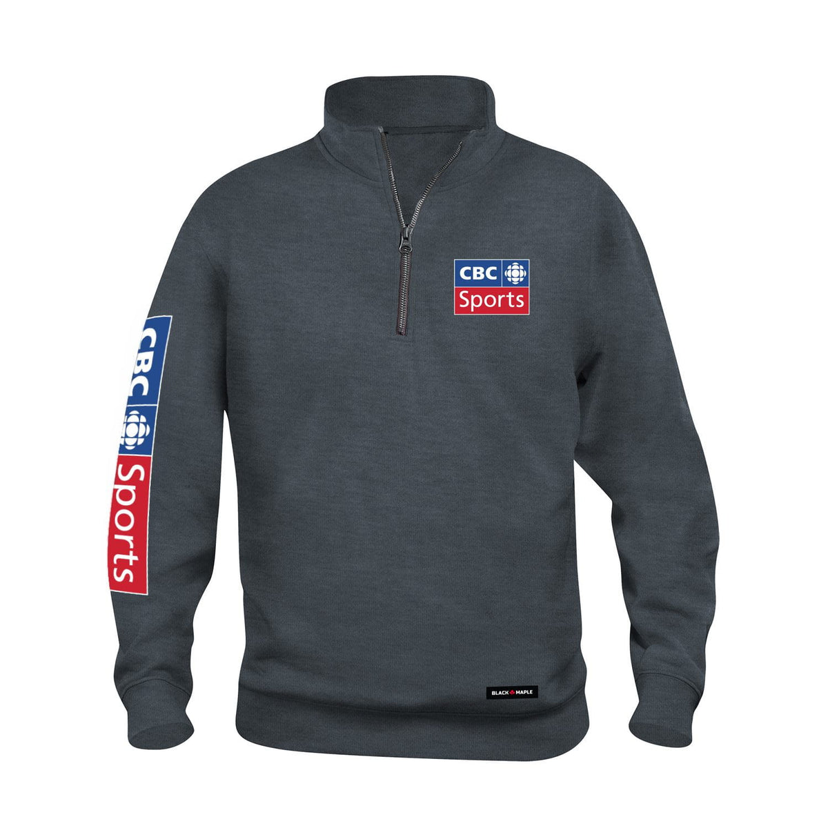 1992 CBC Sports Logo 1/4 Zip Sweatshirt