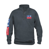 1992 CBC Sports Logo 1/4 Zip Sweatshirt