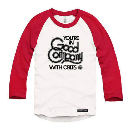 CBLT 5 You're in Good Company Raglan Baseball Shirt