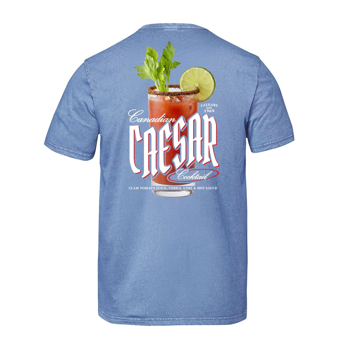 Caesar Cocktail Origins Vintage Wash Heavyweight T-shirt