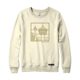 Calgary Stained Glass Landmark Sweatshirt or Hoodie