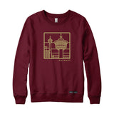Calgary Stained Glass Landmark Sweatshirt or Hoodie