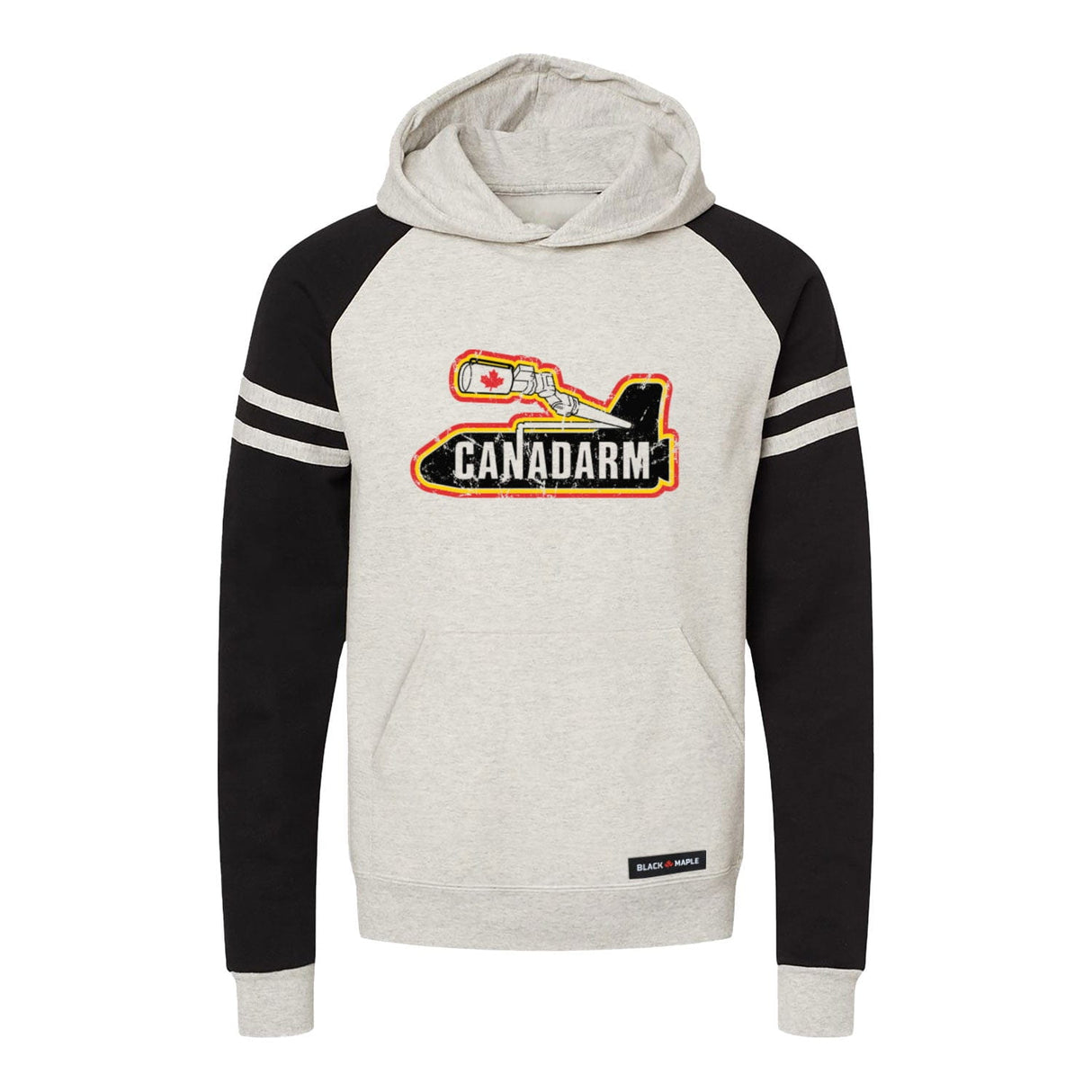 Canadarm Logo Varsity Hooded Sweatshirt