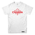 Canada Celebration Stencil Maple Leaf T-shirt