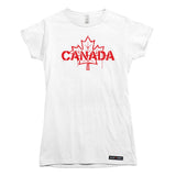 Canada Celebration Stencil Maple Leaf T-shirt