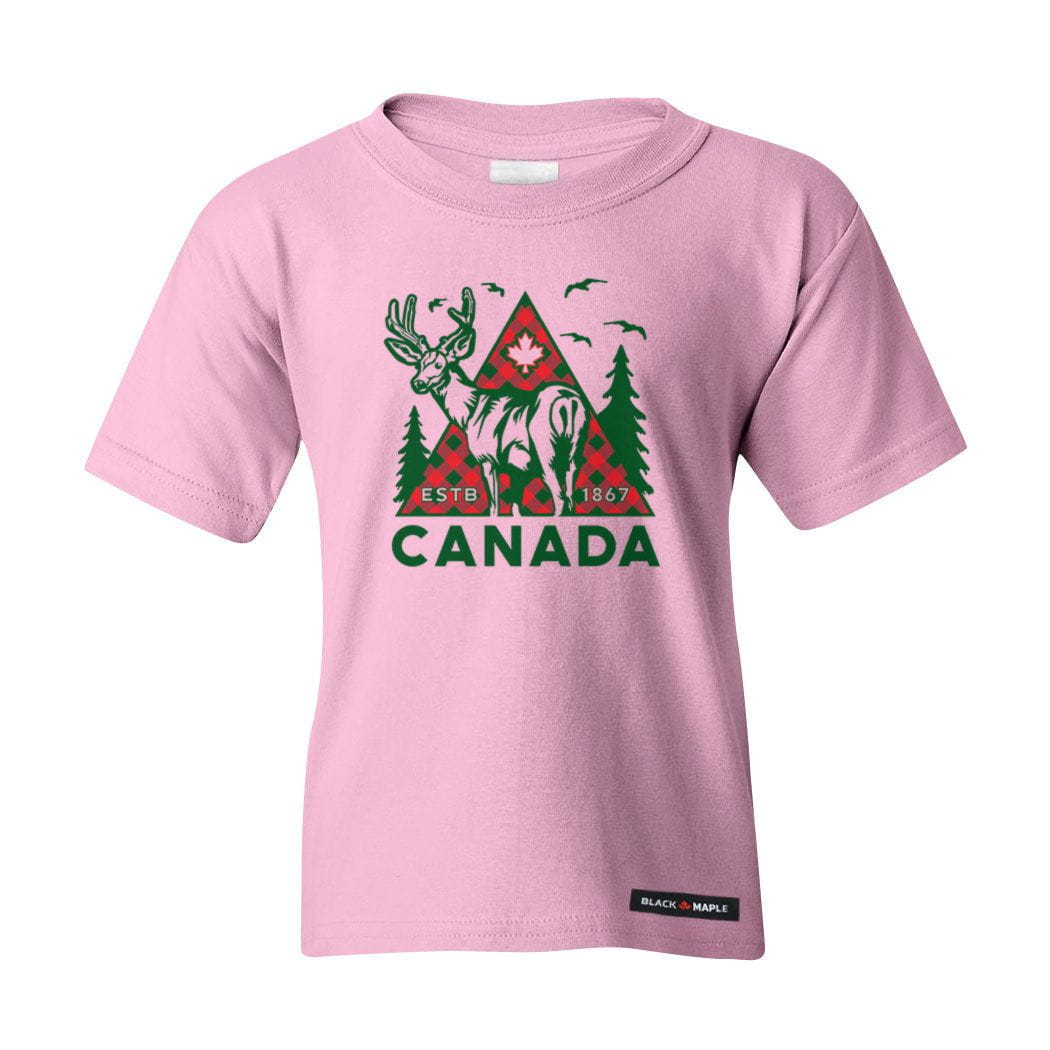 Canada Deer Kids T-shirt