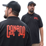 Canada Leaf Retro Design Polo Shirt