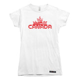 Canada Maple Leaf Retro Cyber-Glitch T-shirt
