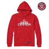 Canada Maple Leaf Retro Cyber-Glitch Sweatshirt or Hoodie