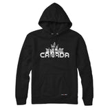 Canada Maple Leaf Retro Cyber-Glitch Sweatshirt or Hoodie